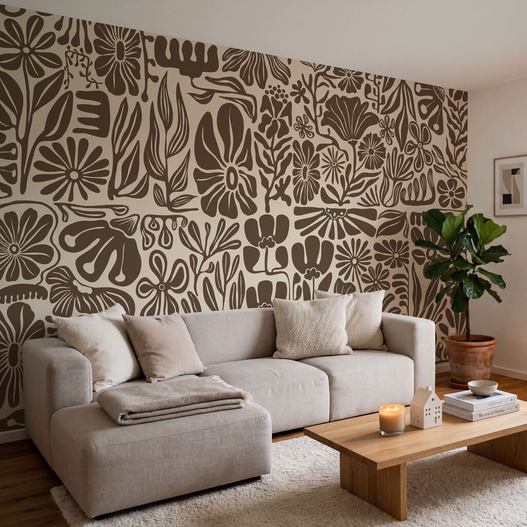 Flores tropicales recortadas — interior 1