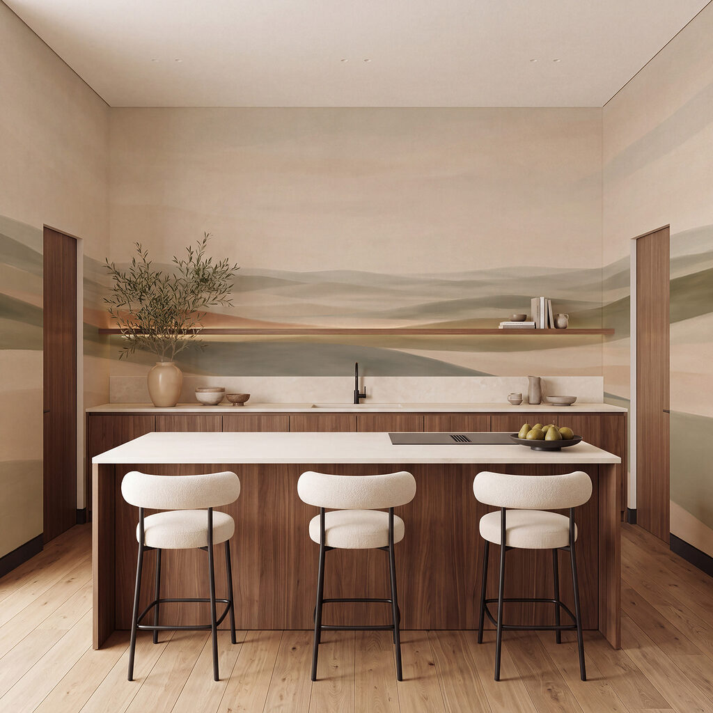 Campos lejanos en capas — interior 4