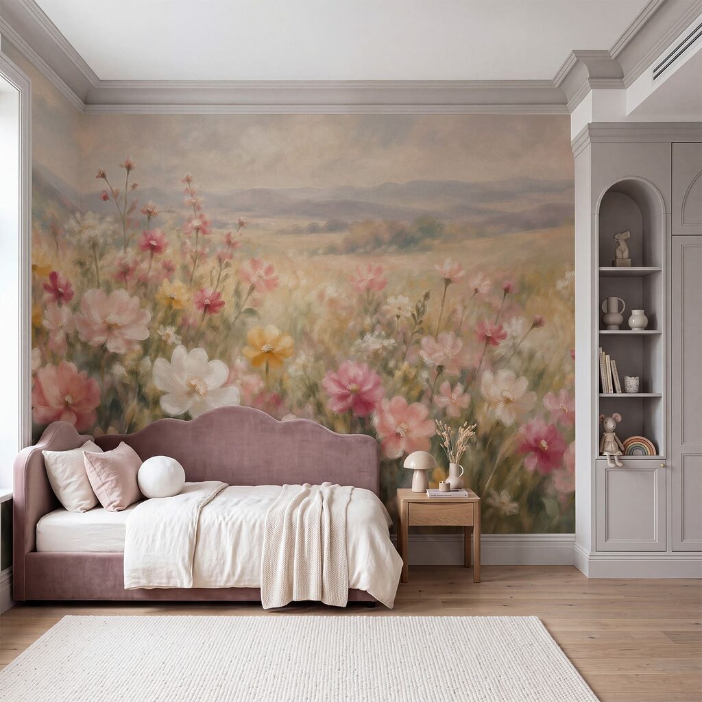 Flores silvestres al atardecer — interior 4