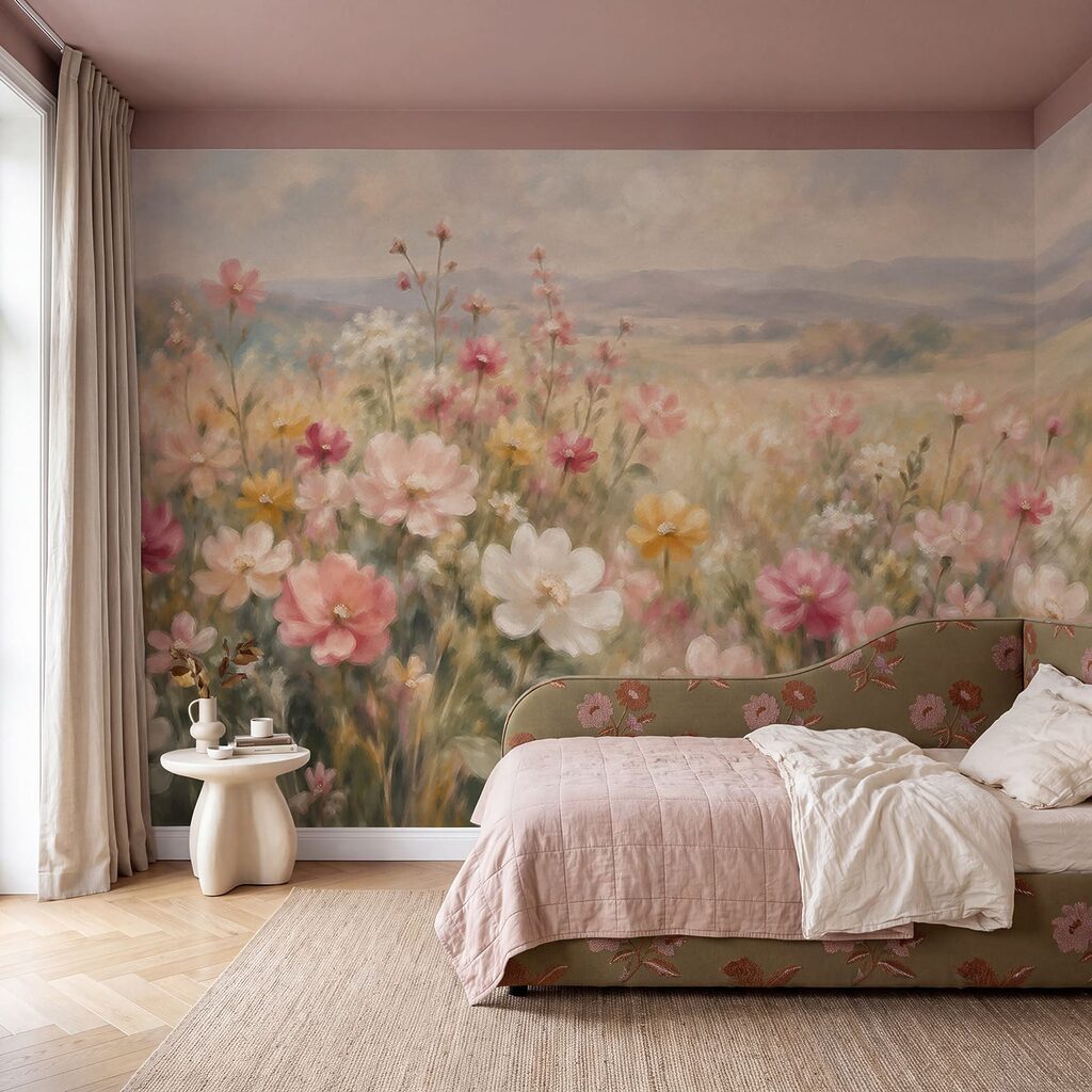 Flores silvestres al atardecer — interior 3