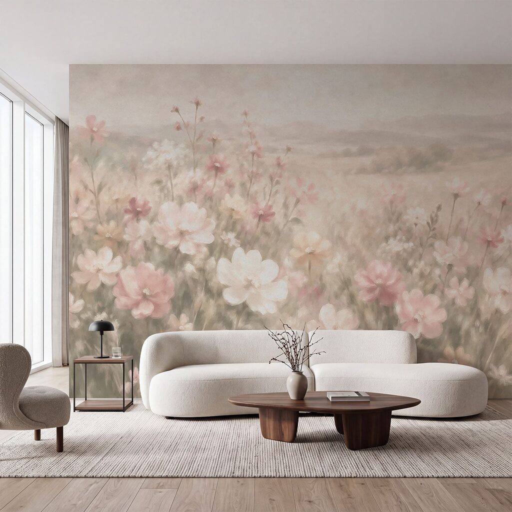 Flores silvestres al atardecer — interior 2