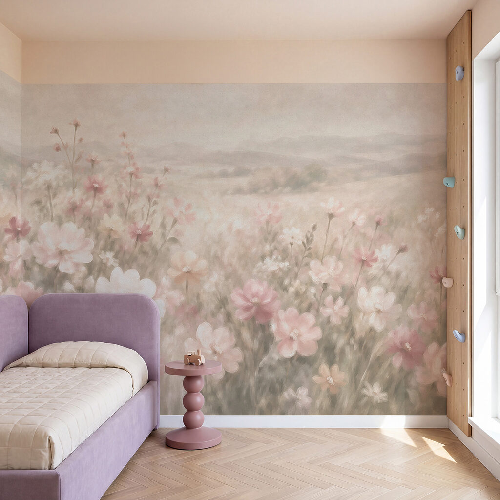 Flores silvestres al atardecer — interior 3