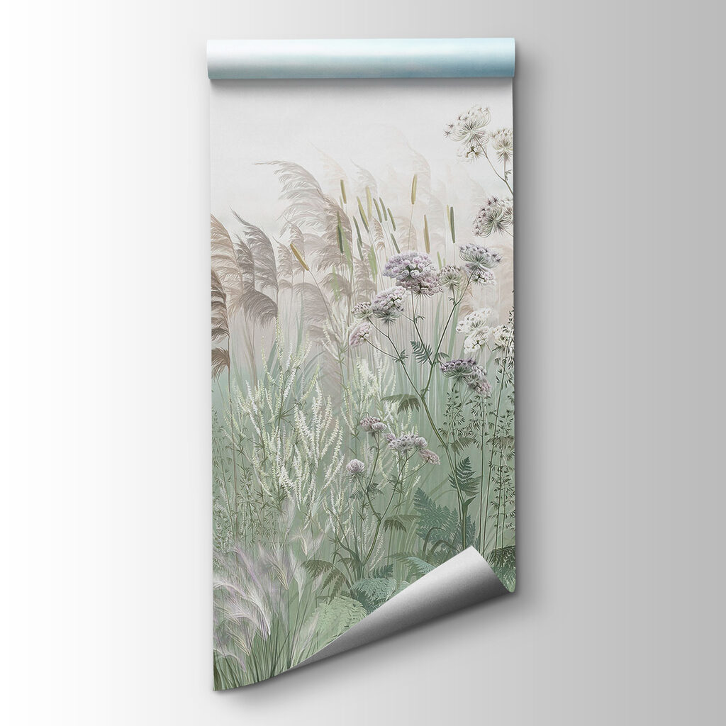 Prado de flores claras — vista del producto
