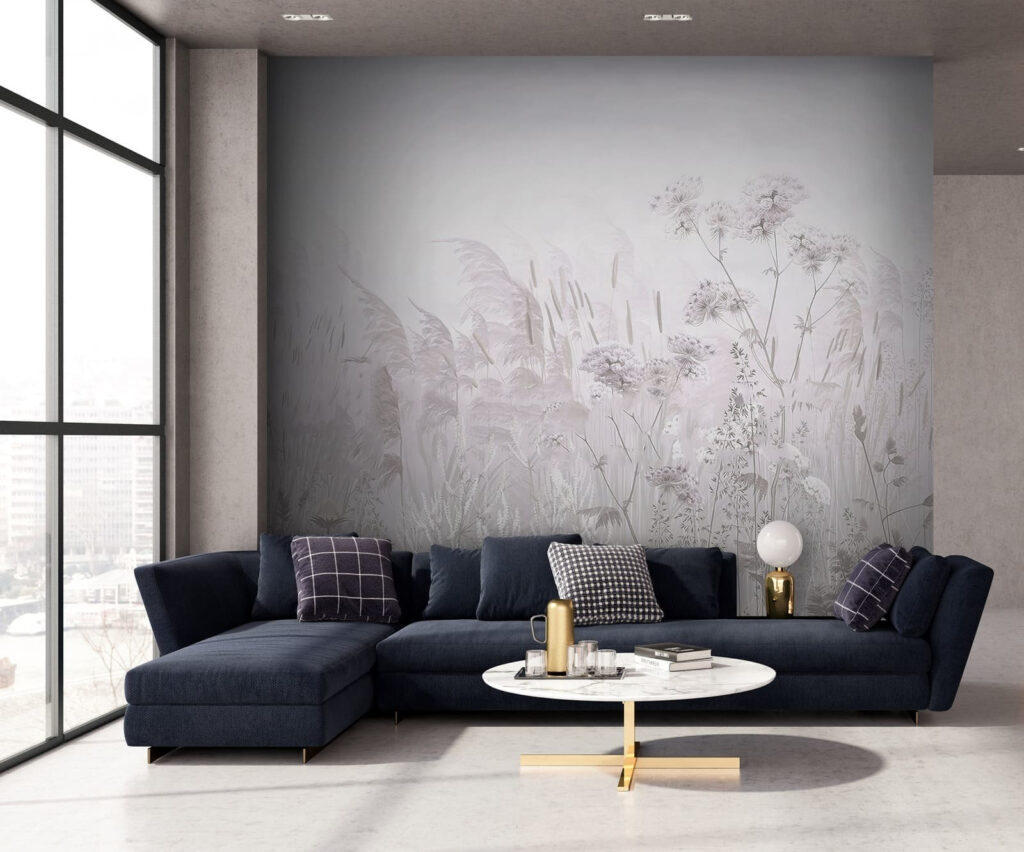 Prado de flores claras — interior 1