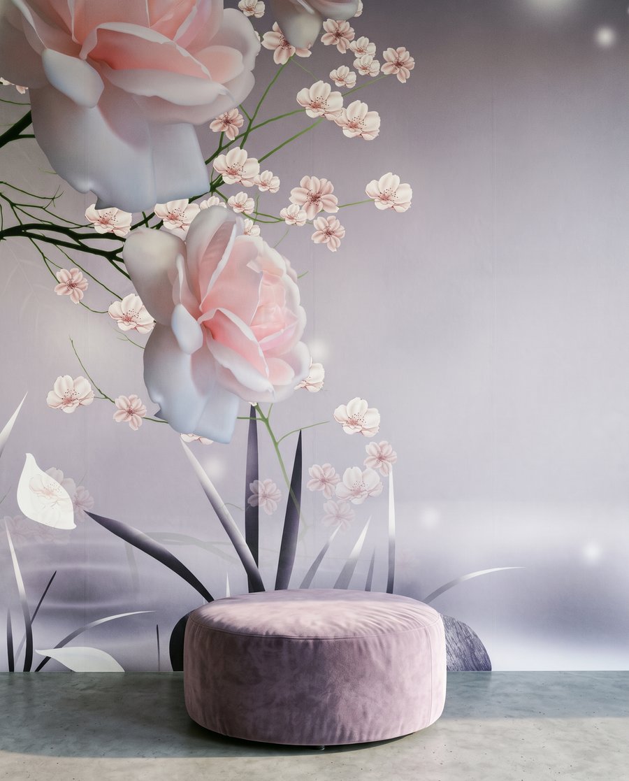 Rosas entre piedras — interior 3