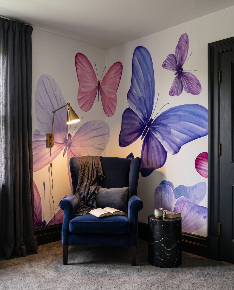 Mariposas en abanico — interior 2