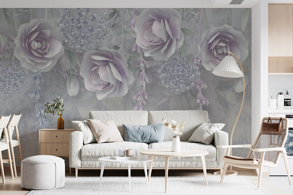 Rosas grises colgantes — interior 3