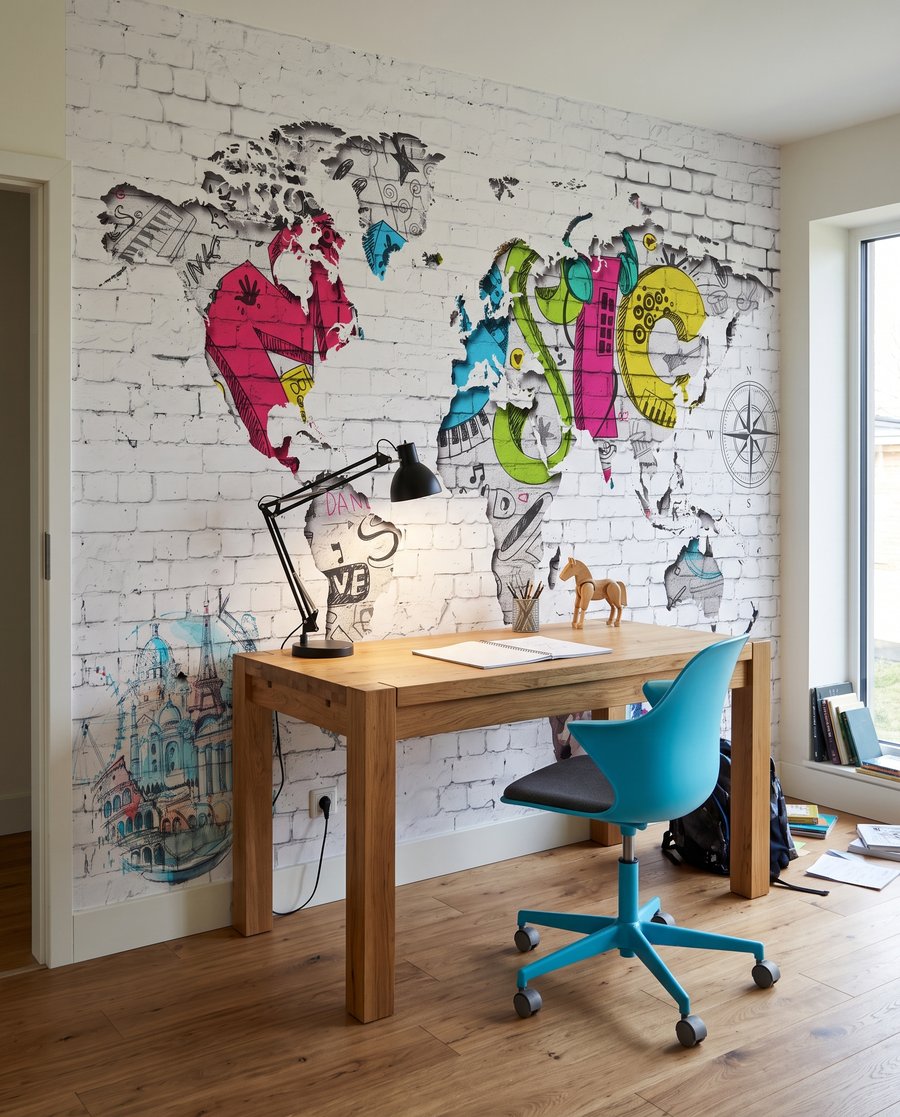 Mapa del mundo urbano — interior 2