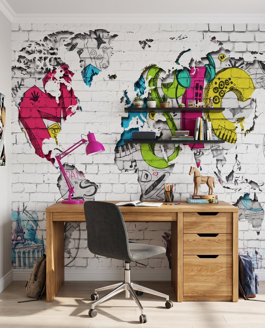 Mapa del mundo urbano — interior 3
