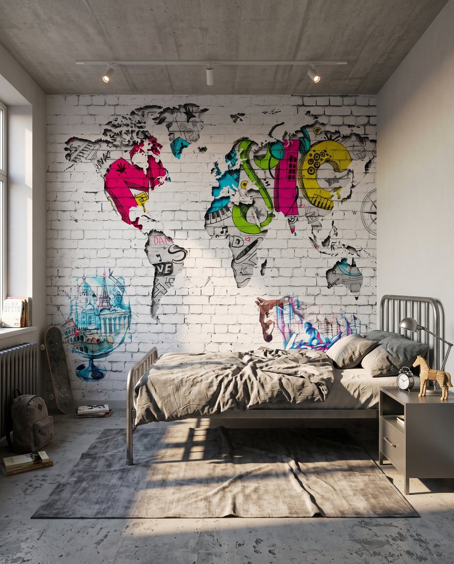 Mapa del mundo urbano — interior 4