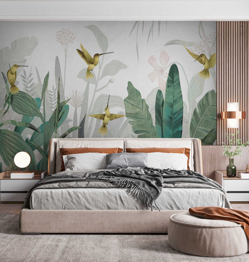 Colibríes entre las hojas — interior 4