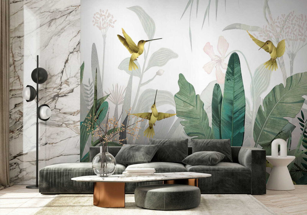 Colibríes entre las hojas — interior 5