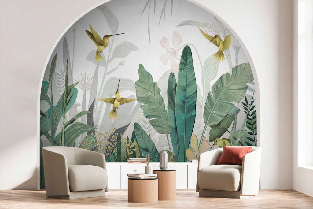 Colibríes entre las hojas — interior 8