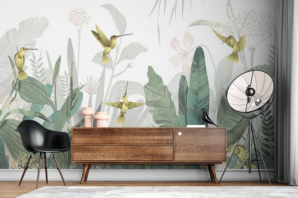Colibríes entre las hojas — interior 12