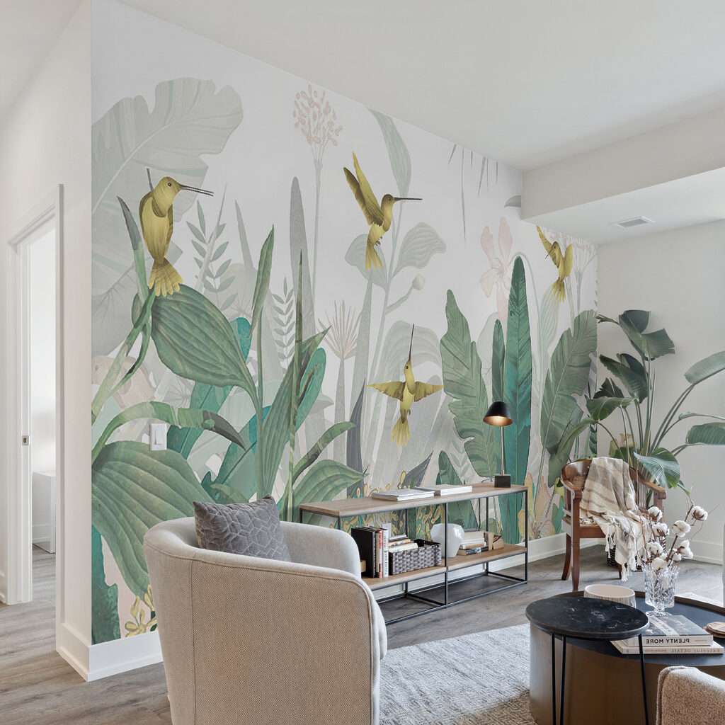 Colibríes entre las hojas — interior 11