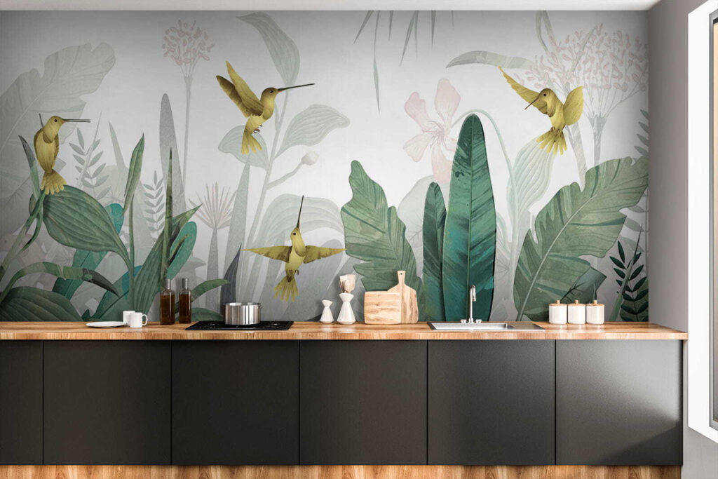Colibríes entre las hojas — interior 9