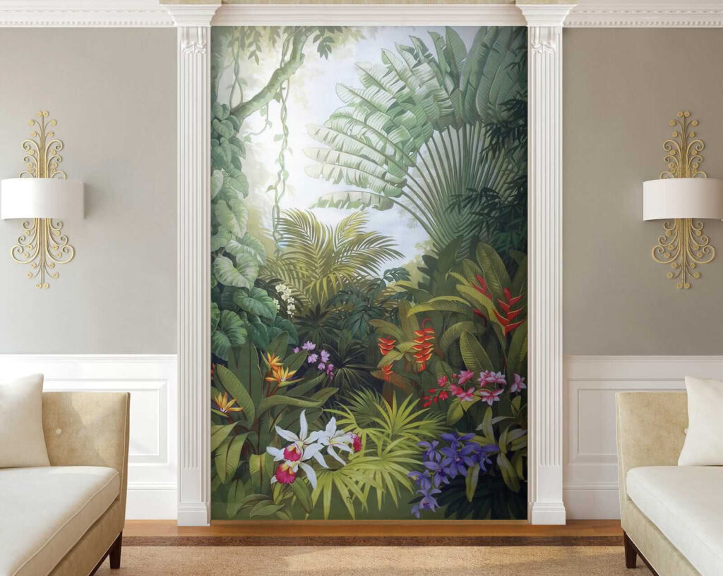 Jungla florecida al amanecer — interior 4