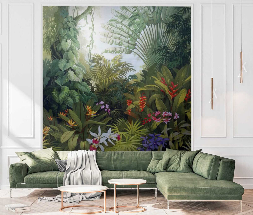 Jungla florecida al amanecer — interior 6