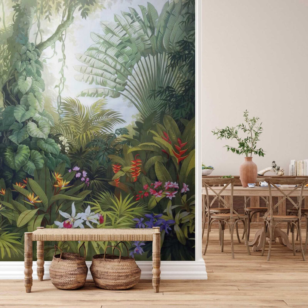 Jungla florecida al amanecer — interior 7