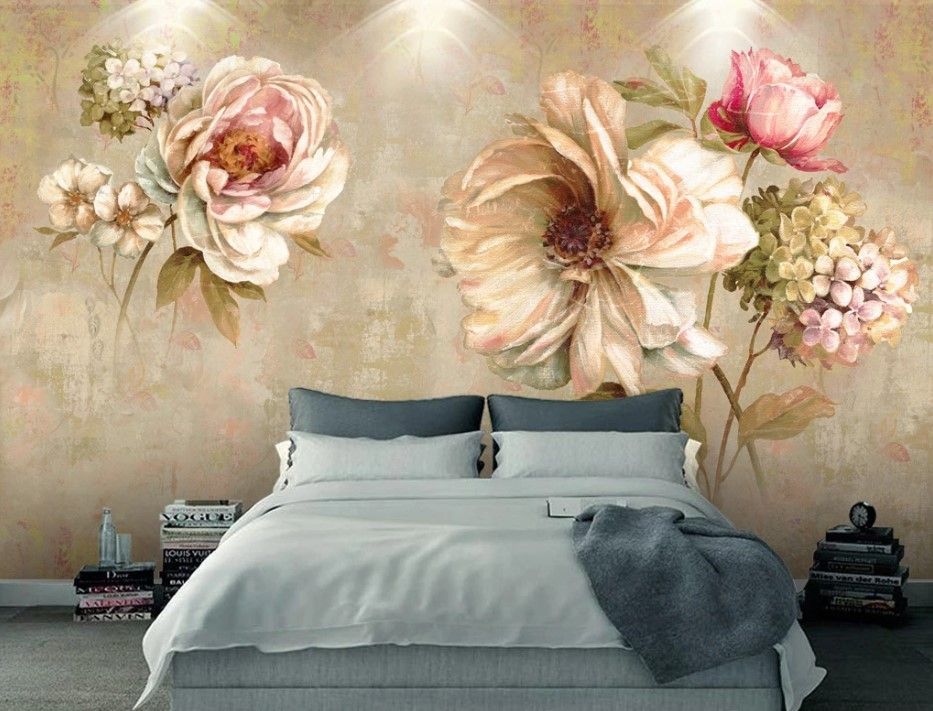 Rosas antiguas en pintura — interior 1