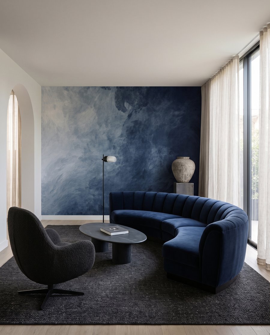 Azul que se desvanece — interior 3
