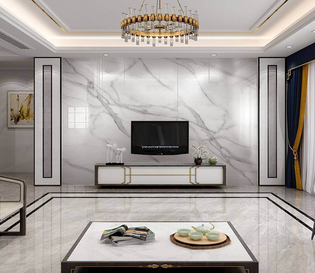 Vetas diagonales sobre blanco — interior 1