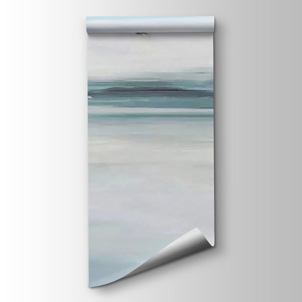 Aves sobre mar pálido — vista del producto