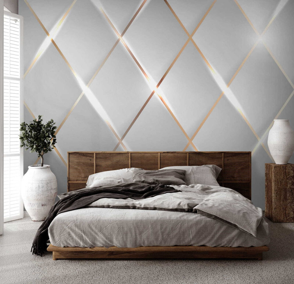 Rombos claros con brillo — interior 2