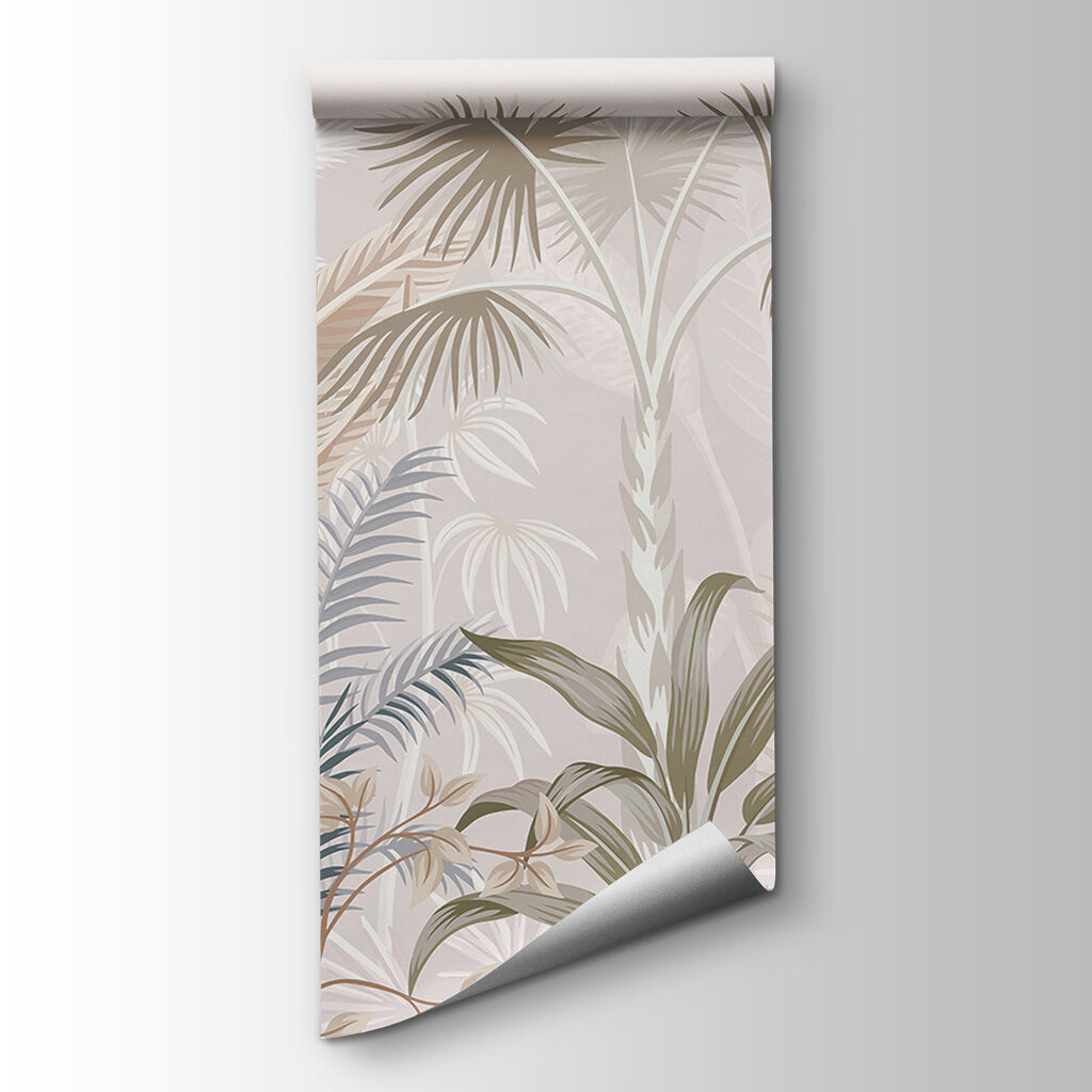 Hojas de palmera tropical — vista del producto