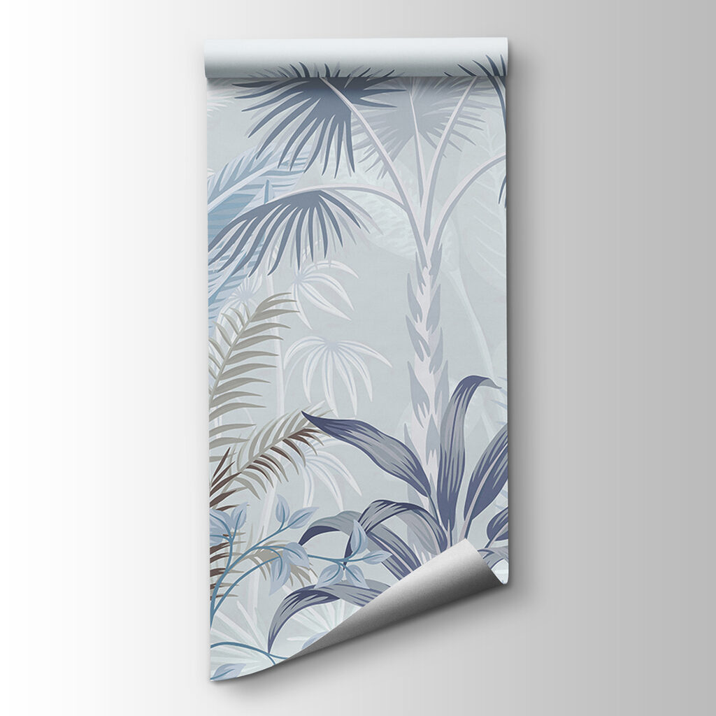 Hojas de palmera tropical — vista del producto