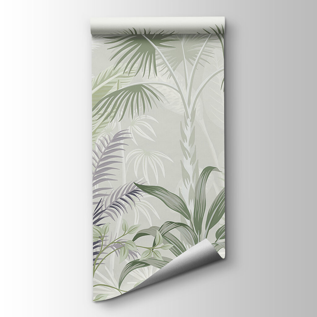 Hojas de palmera tropical — vista del producto