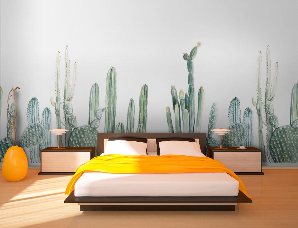 Cactus en acuarela — interior 2