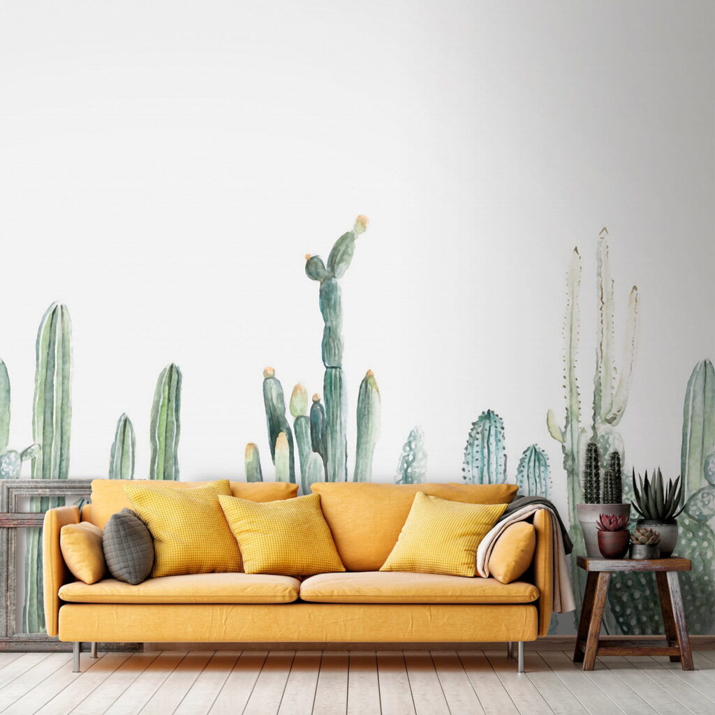 Cactus en acuarela — interior 7