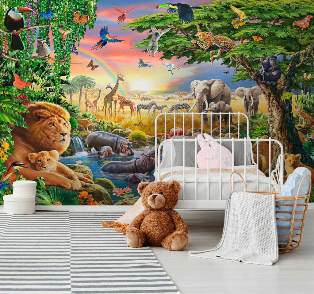 Animales junto al agua — interior 2
