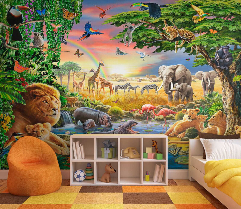 Animales junto al agua — interior 3