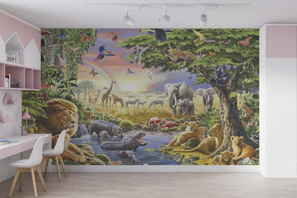Animales junto al agua — interior 12