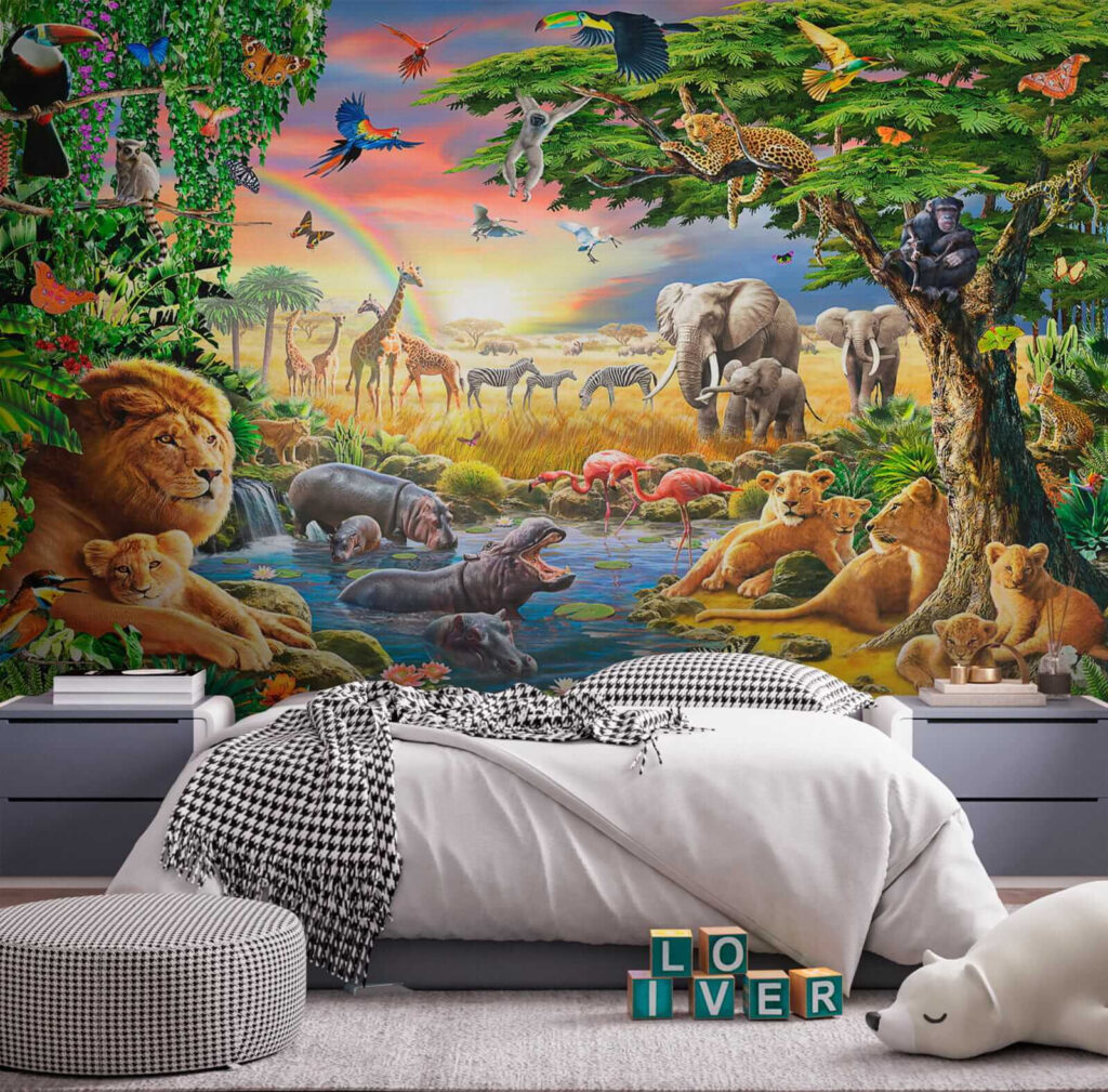 Animales junto al agua — interior 7