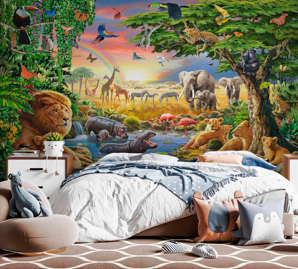 Animales junto al agua — interior 9