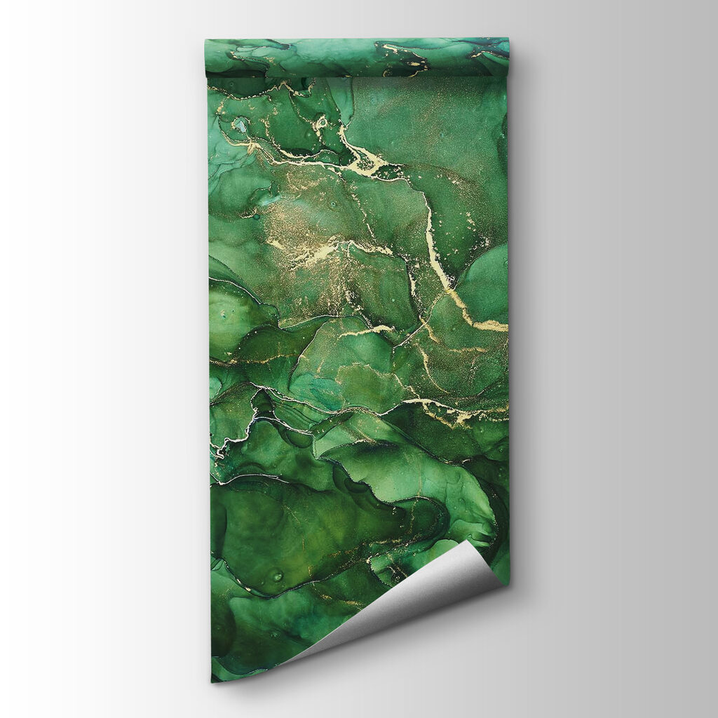 Nubes verdes y doradas — vista del producto