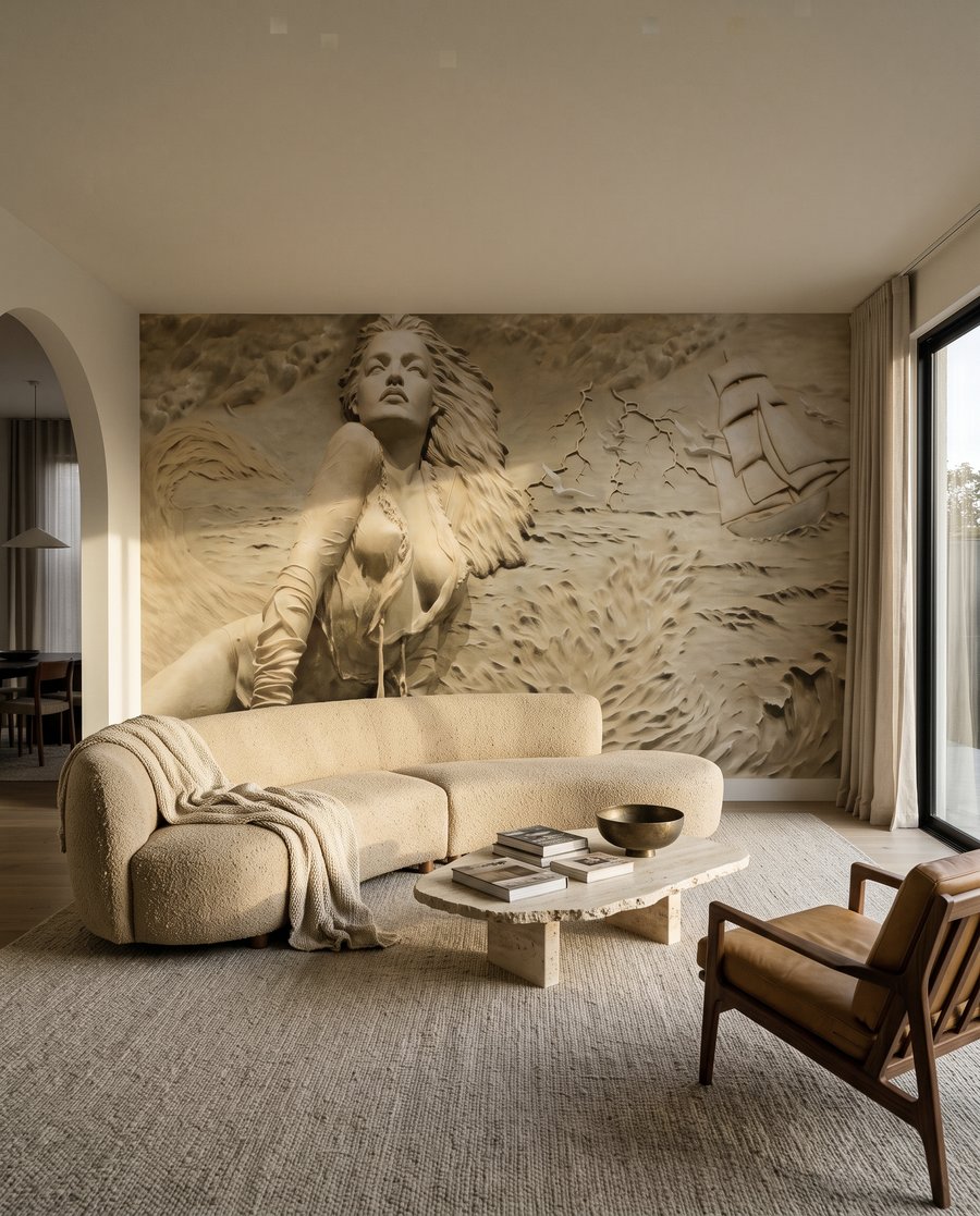 Mujer entre dunas — interior 2
