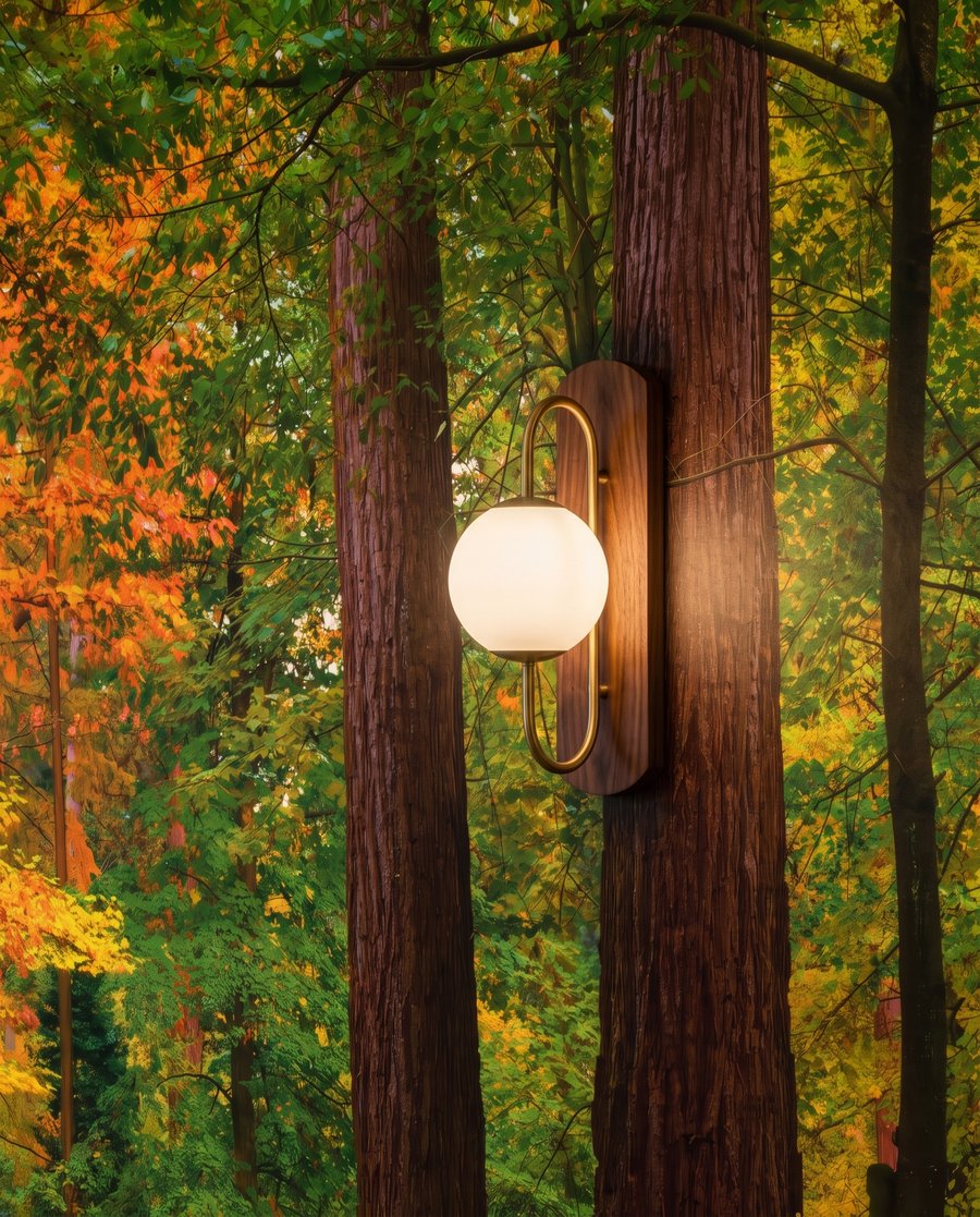 Sendero en otoño — detalle
