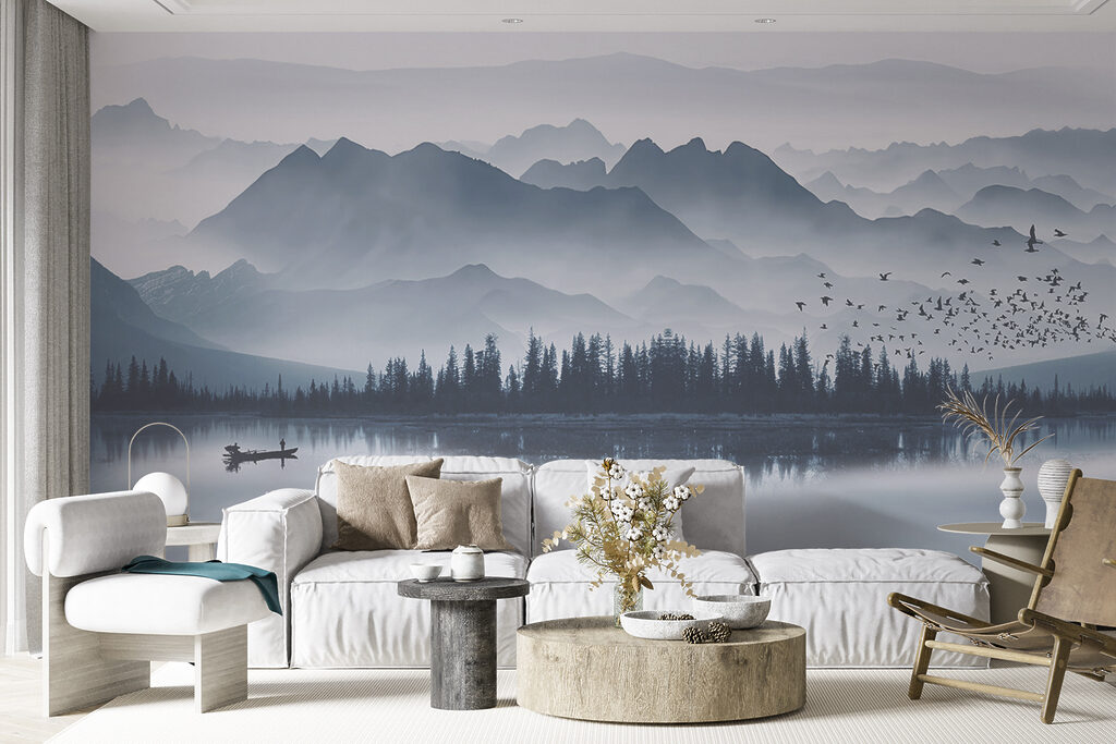 Barca en el lago — interior 8