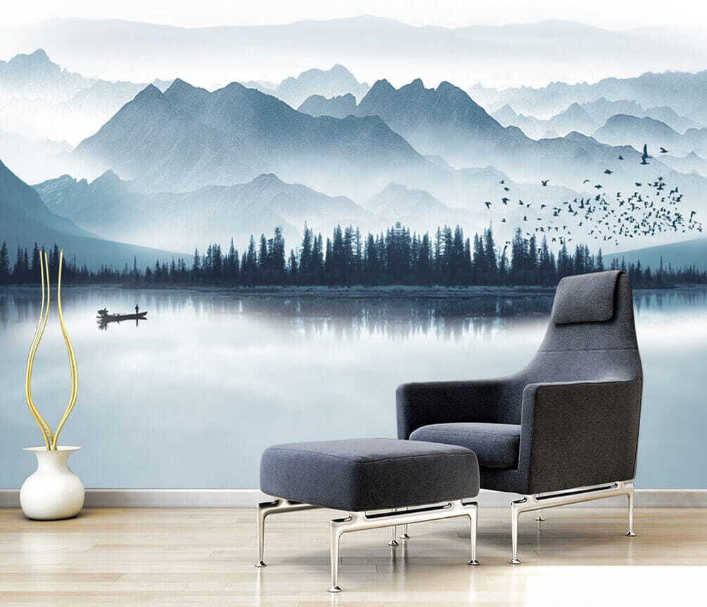 Barca en el lago — interior 6