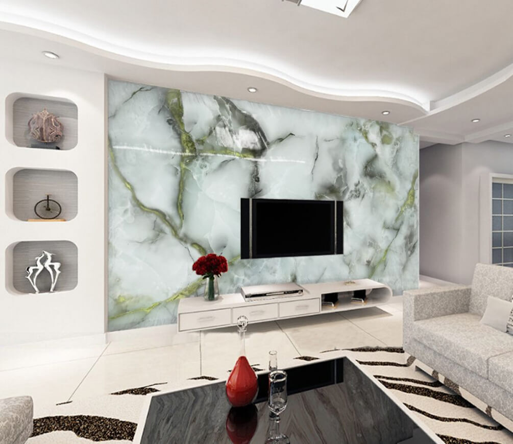 Vetas verdes en capas — interior 1