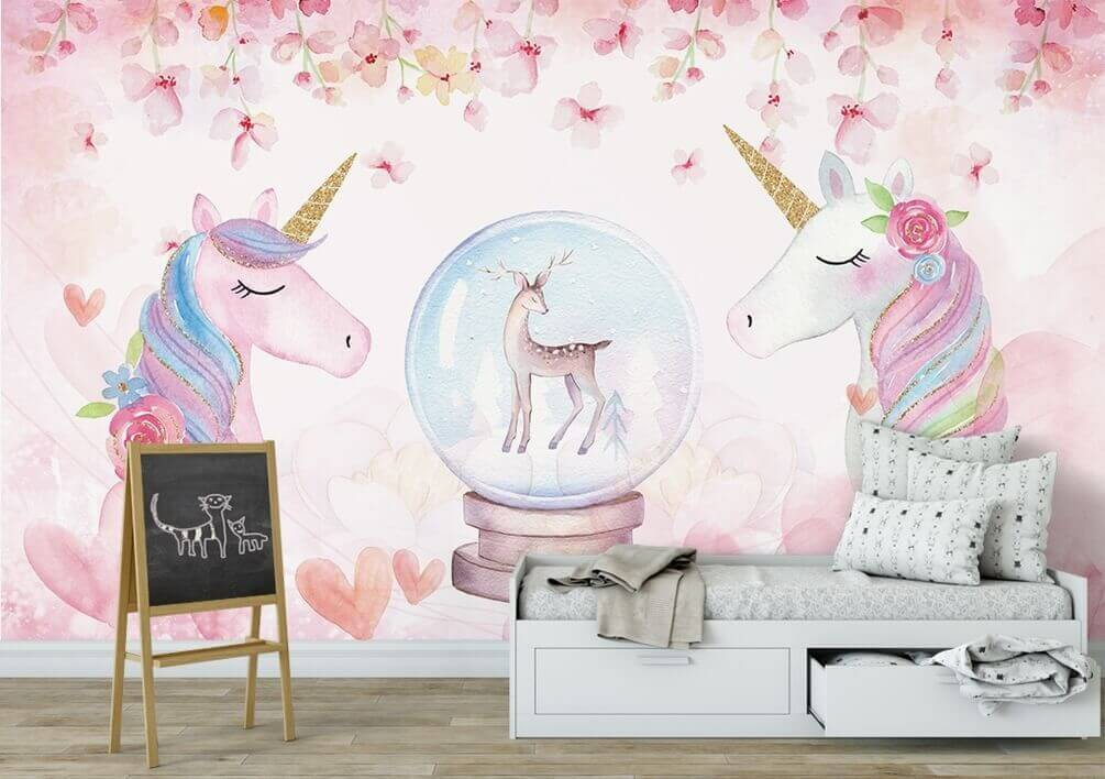 Unicornios y bola nevada — interior 2
