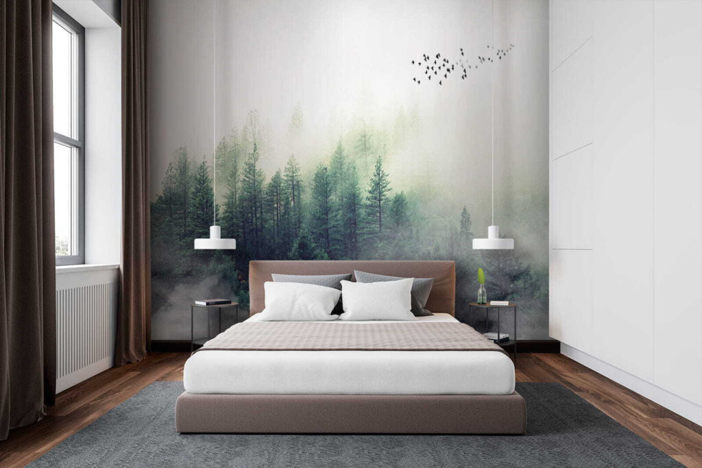 Cielo amplio sobre pinos — interior 2