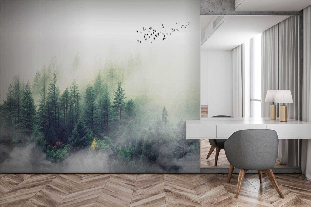 Cielo amplio sobre pinos — interior 6