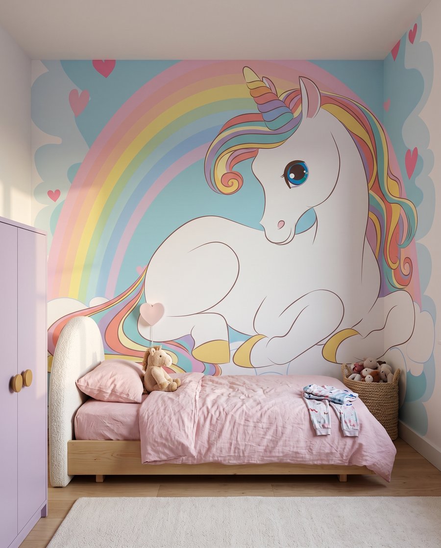 Unicornio bajo el arcoíris — interior 3