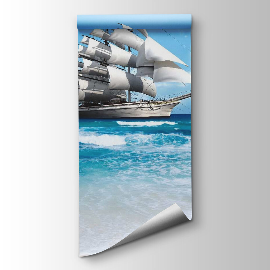 Velero bajo globos aerostáticos — vista del producto