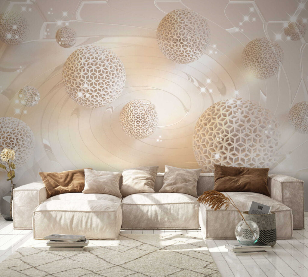 Esferas sobre una espiral — interior 2
